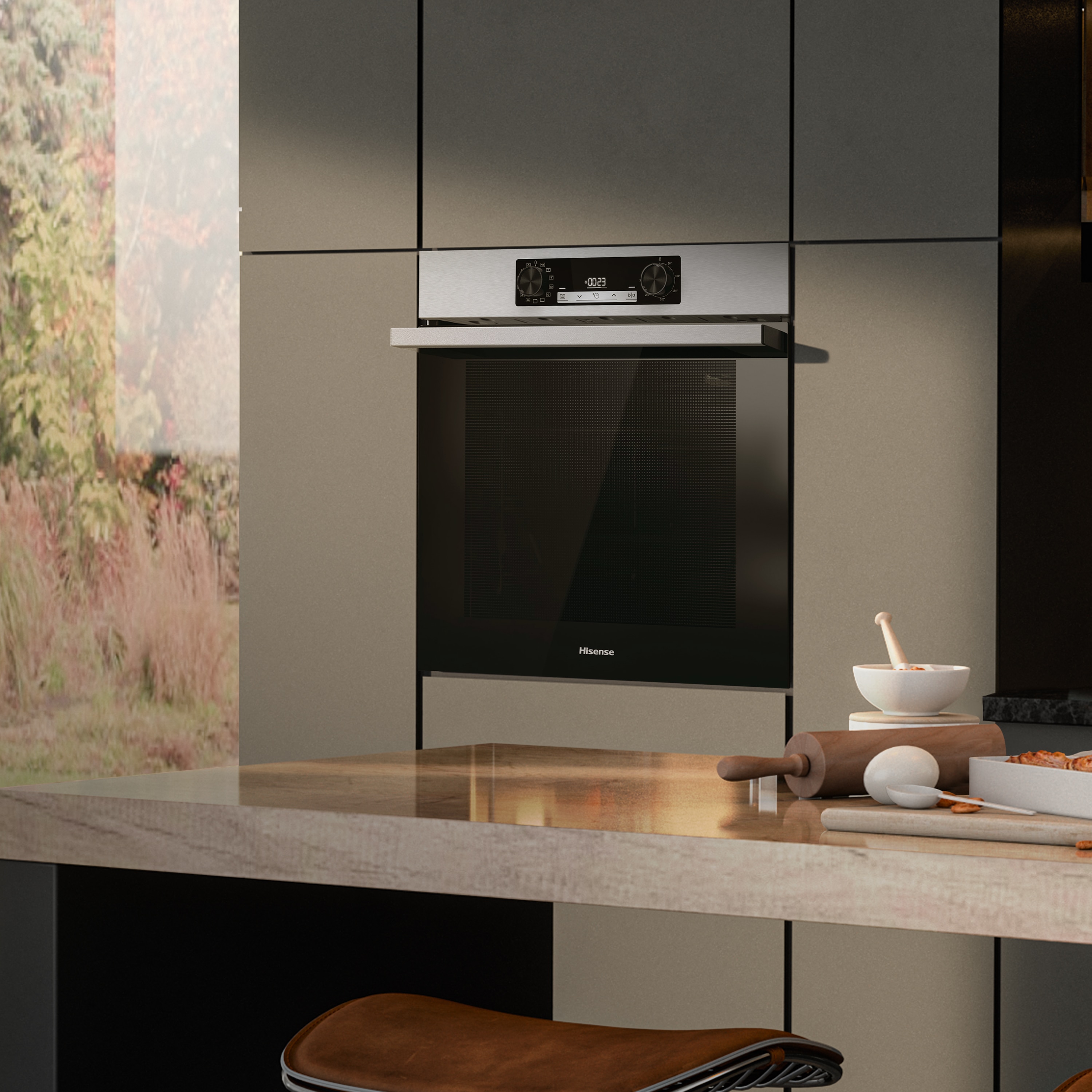 Horno multifunción Hisense pirolìtico - BI64EPXE1SOL Inox-8