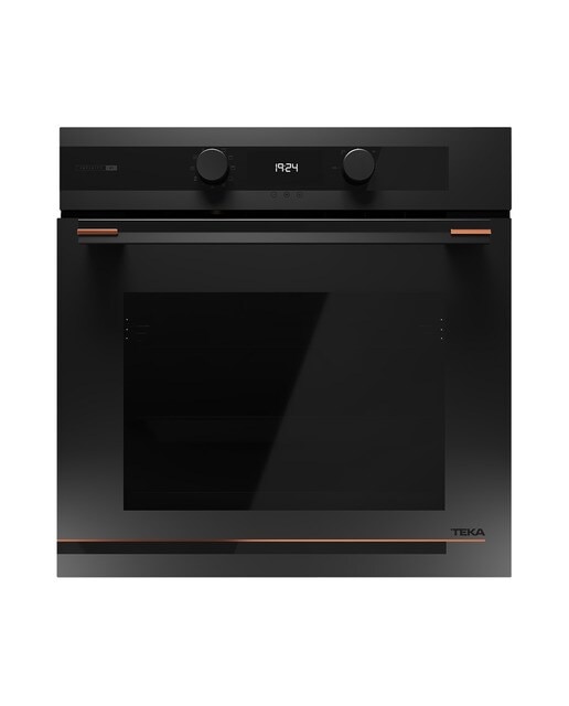 Forno Multifunções Teka HLB 84-G1 P BM Infinity G1, Italdesign Giugiaro, SurroundTemp, Dual Clean: Pirólise + Hydroclean® Pro e de 71 Litros - Preto Preto-1