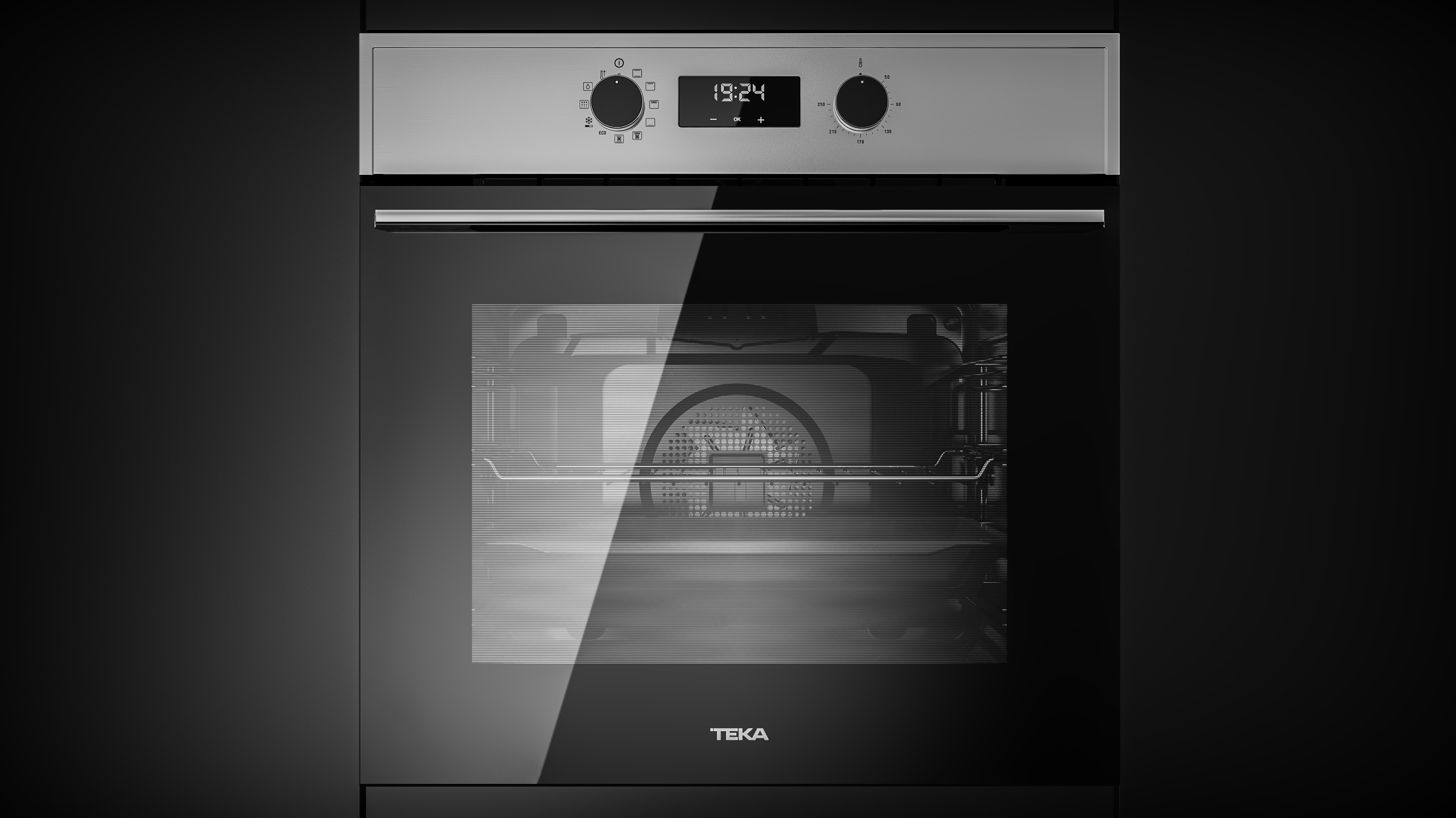 Forno Multifunções Teka HSB 635 P S IX Dual Clean Pirólise + Hydroclean® PRO e de 70 Litros - Inox Inox-3