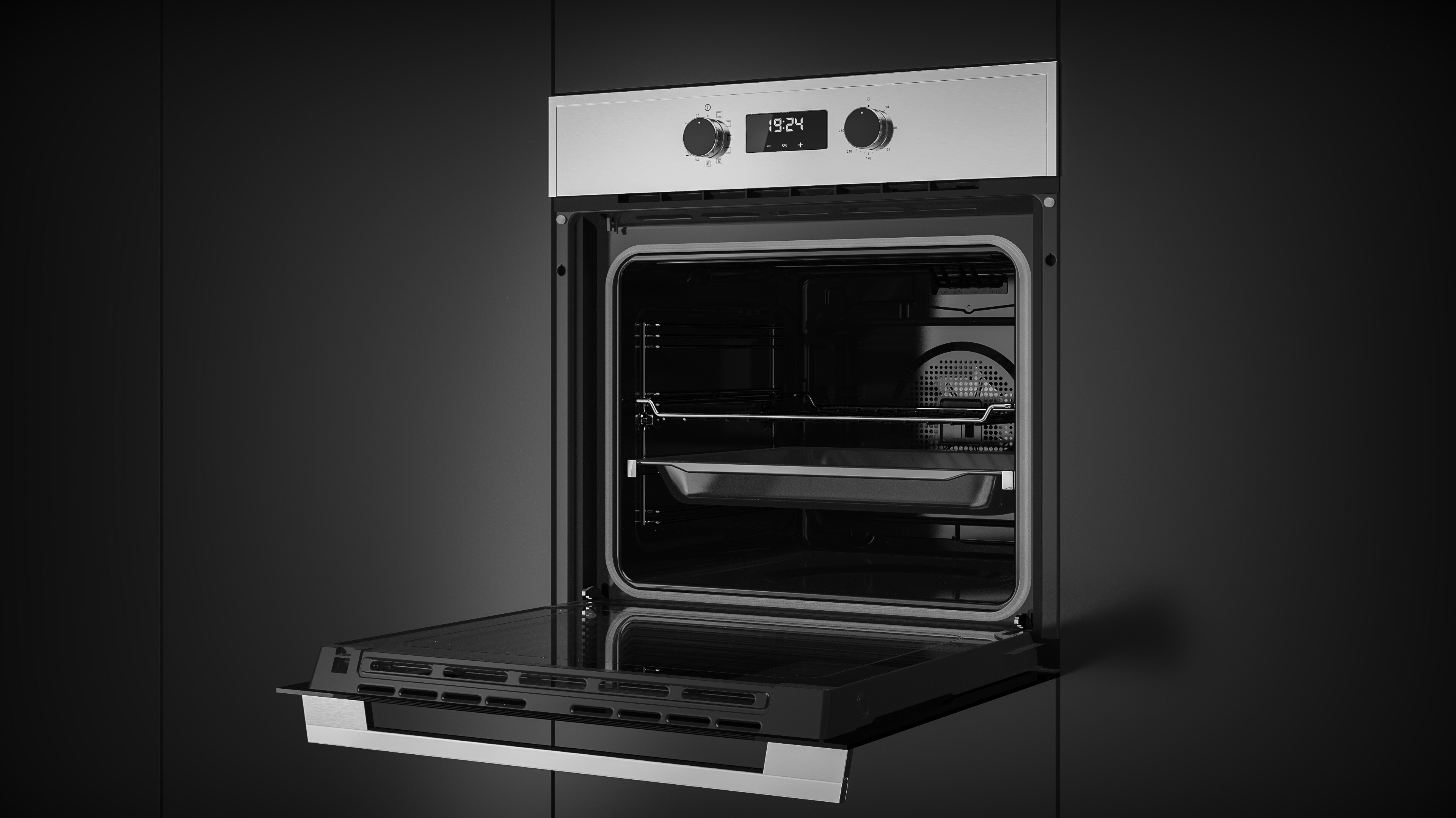 Forno Multifunções Teka HSB 635 P S IX Dual Clean Pirólise + Hydroclean® PRO e de 70 Litros - Inox Inox-4