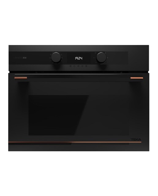 Forno Multifunções Teka HLC 84-G1 C BM Infinity G1, Italdesign Giugiaro, SurroundTemp + Micro-ondas, Hydroclean ECO e de 40 Litros - Preto Preto mate-1