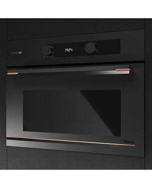 Forno Multifunções Teka HLC 84-G1 C BM Infinity G1, Italdesign Giugiaro, SurroundTemp + Micro-ondas, Hydroclean ECO e de 40 Litros - Preto Preto mate-2