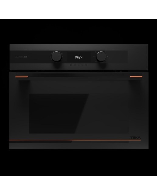 Forno Multifunções Teka HLC 84-G1 C BM Infinity G1, Italdesign Giugiaro, SurroundTemp + Micro-ondas, Hydroclean ECO e de 40 Litros - Preto Preto mate-8