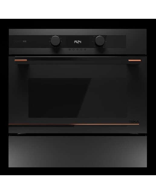 Forno Multifunções Teka HLC 84-G1 C BM Infinity G1, Italdesign Giugiaro, SurroundTemp + Micro-ondas, Hydroclean ECO e de 40 Litros - Preto Preto mate-9