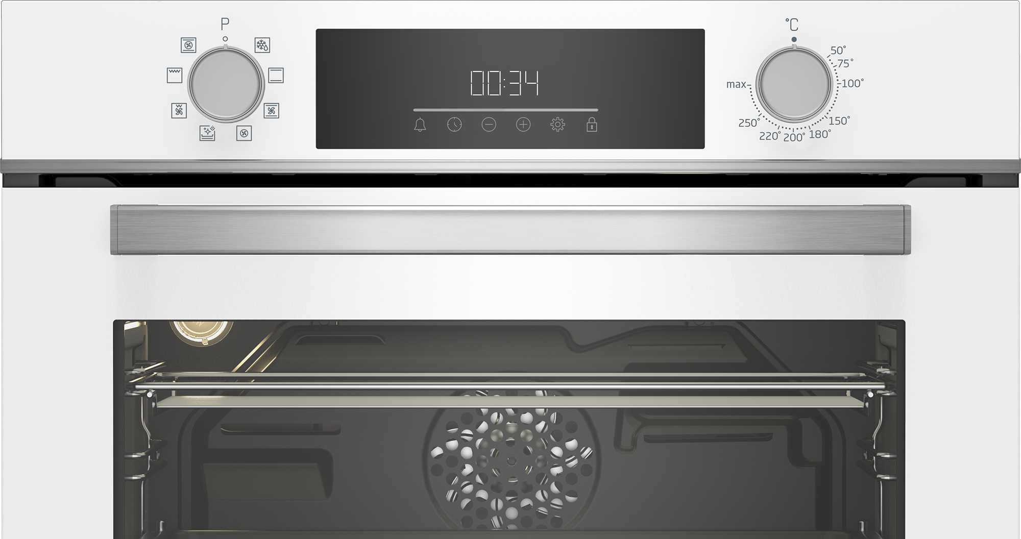 Horno multifunción Beko Aeroperfect - BBCM18300W - Blanco - Negro Blanco - Negro-5