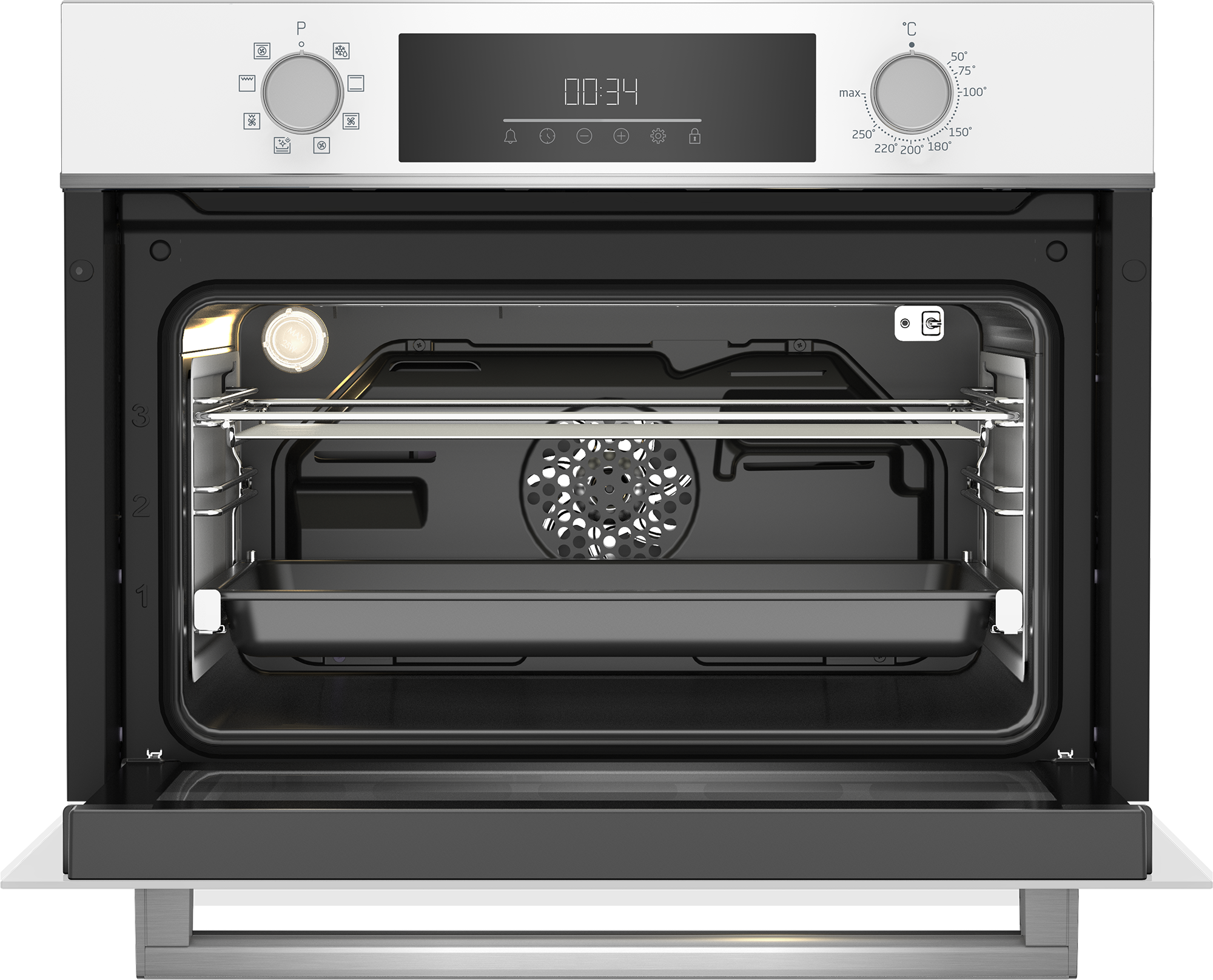 Horno multifunción Beko Aeroperfect - BBCM18300W - Blanco - Negro Blanco - Negro-6