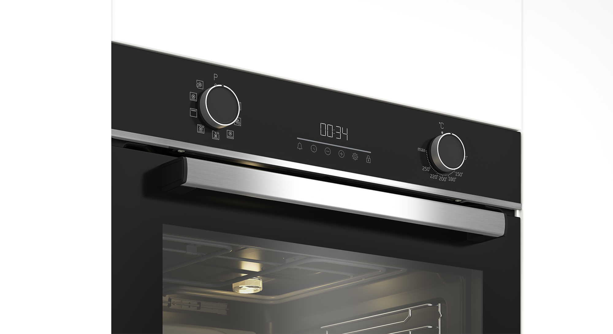 Horno multifunción Beko AirFry - BBIMA13300XS Negro / Inox-6