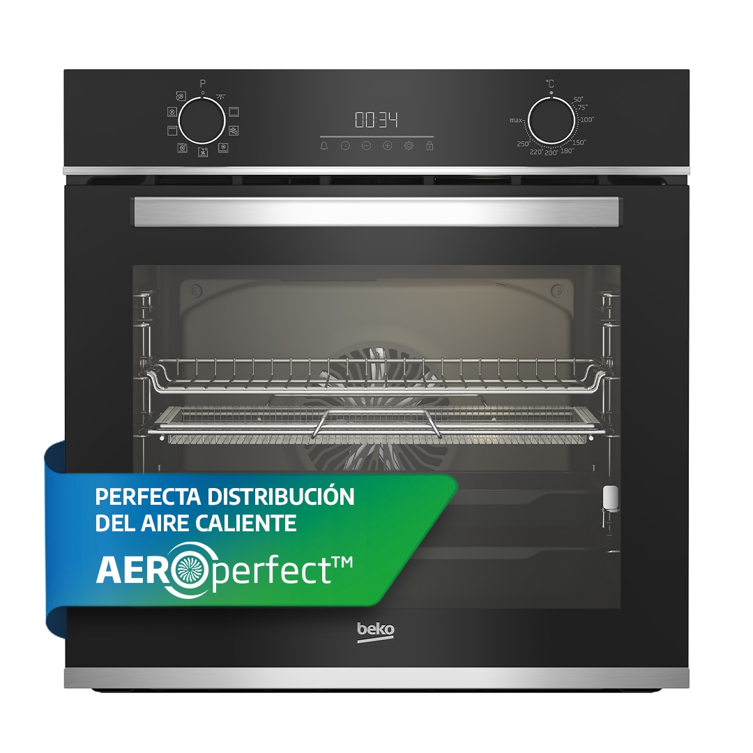 Horno multifunción Beko AirFry - BBIMA13300XS Negro / Inox-7