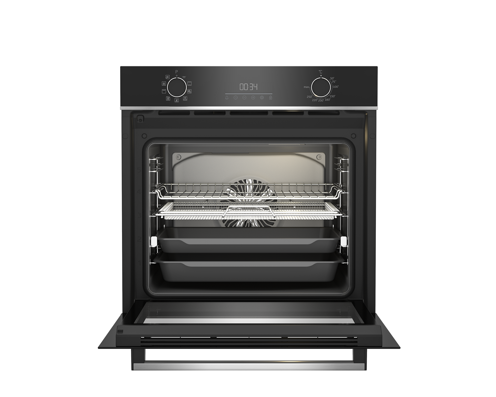 Horno multifunción Beko AirFry - BBIMA13300XS Negro / Inox-8