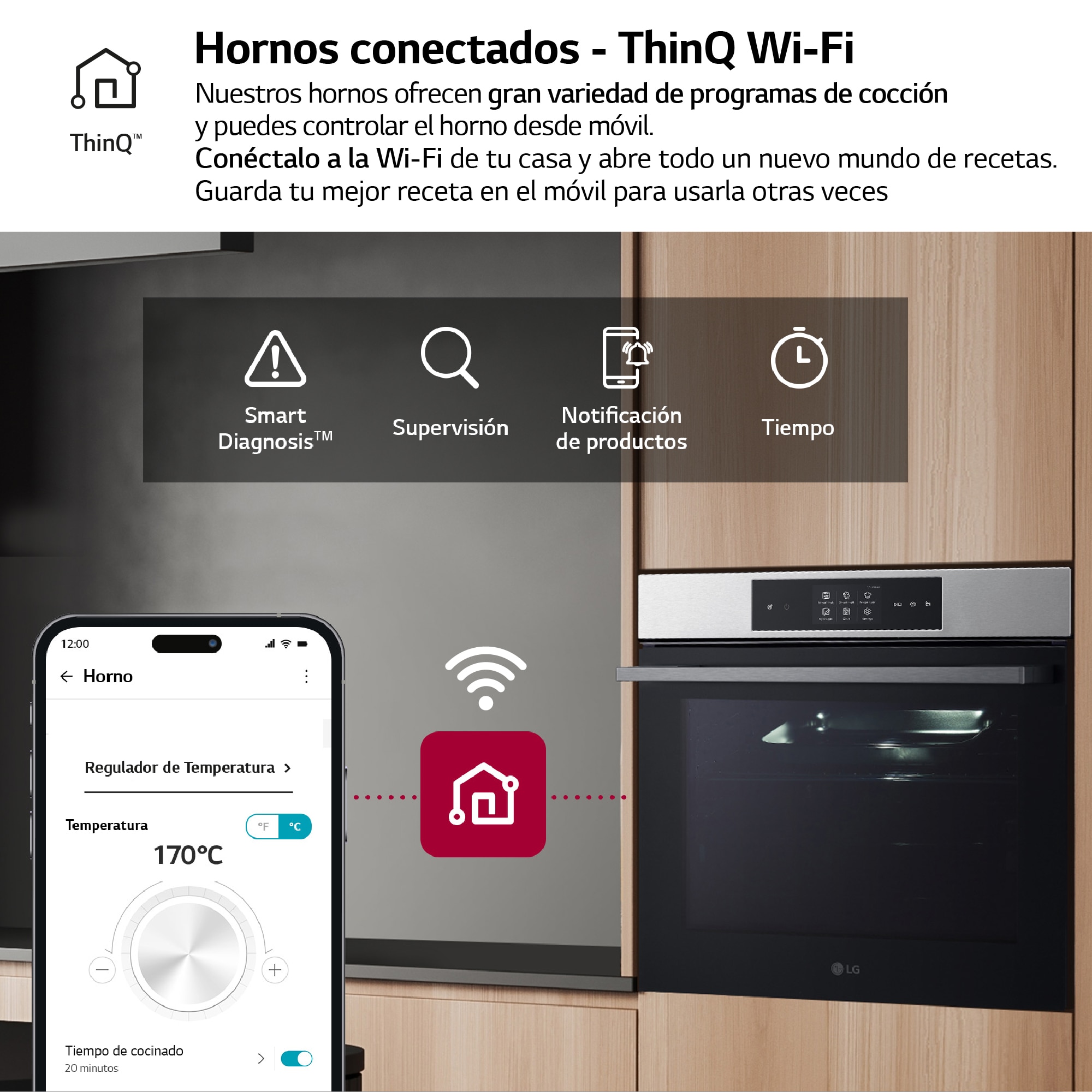 Horno multifunción LG pirolítico, 76 l, función freidora de aire - WS9D7651WS Inox-11