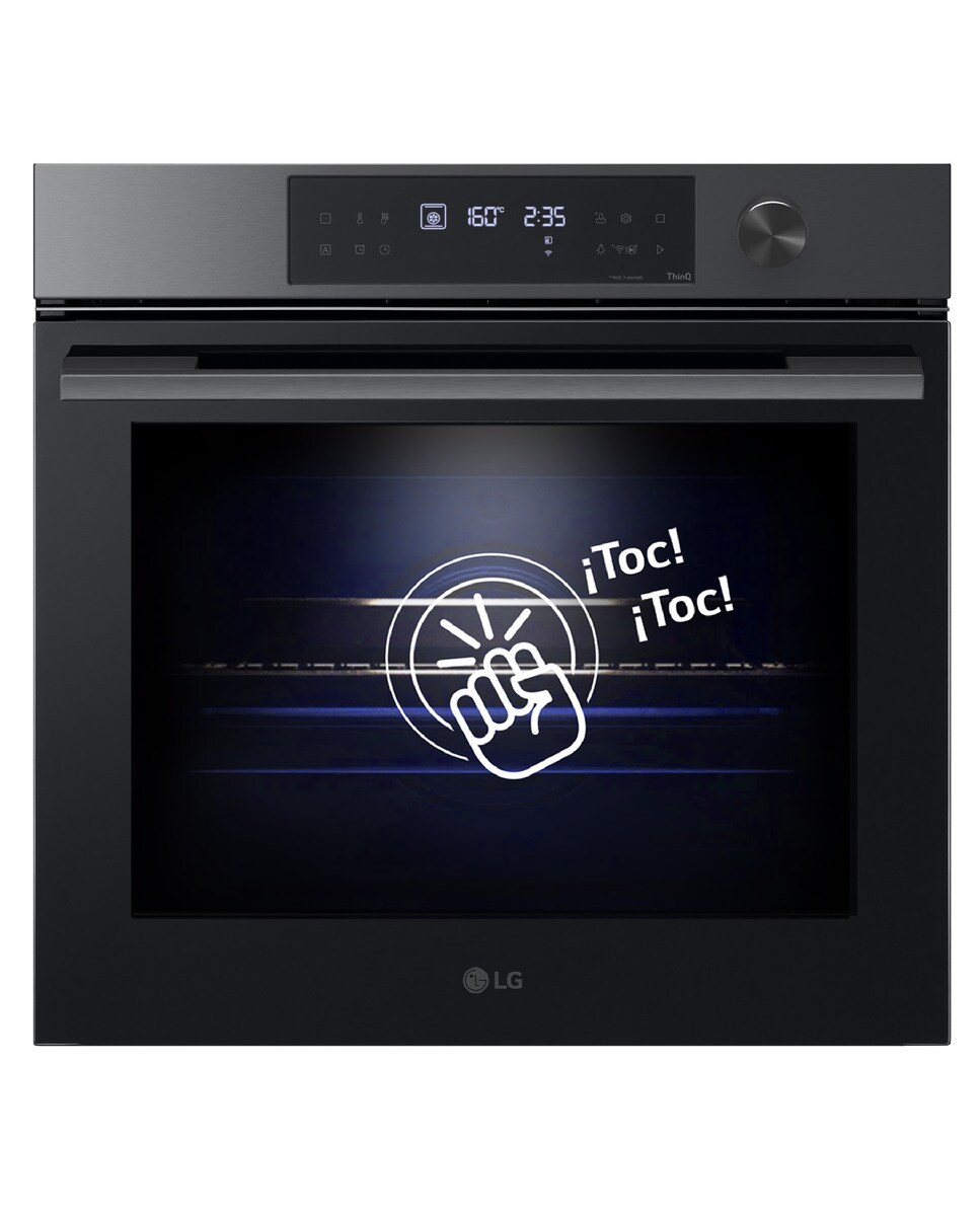 Horno multifunción LG pirolítico, 76 l, display LED, función de cocción lenta al vacio y freidora de aire - WS7D7631WB 3