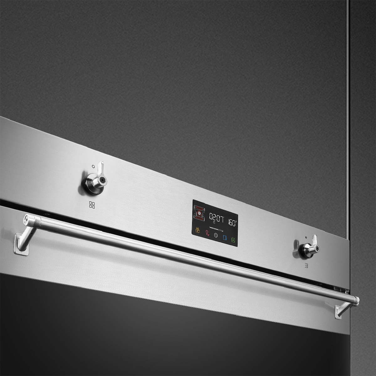 Forno Multifunções Smeg Classica SF7302TX Termoventilado de 77 Litros - Aço Inox Aço Inoxidável Anti-Impressões Digitais-7