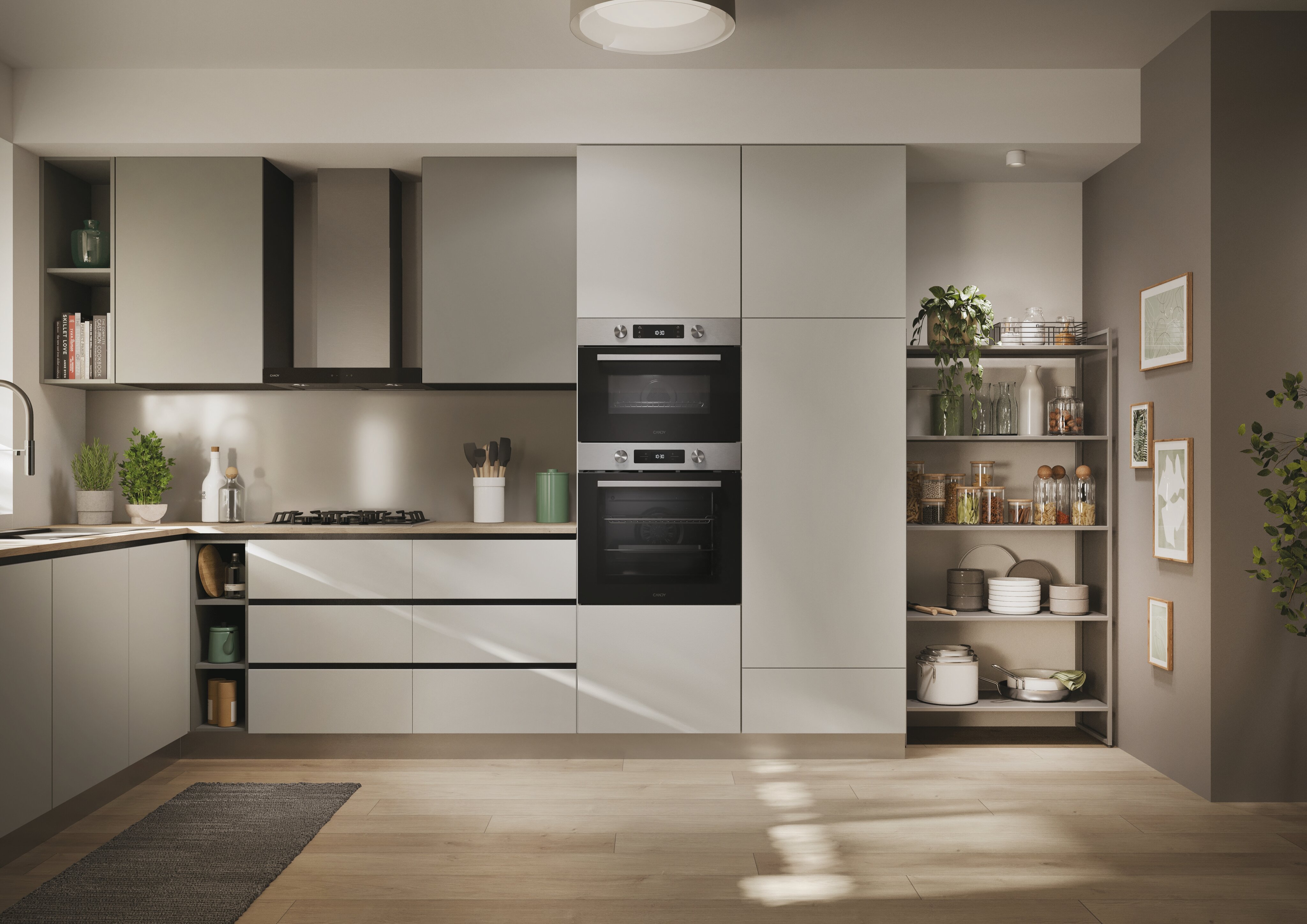 Horno Multifunción Candy, 71 litros, Aqualisis, Wi-Fi - CA6 N1T1HTX Negro-9