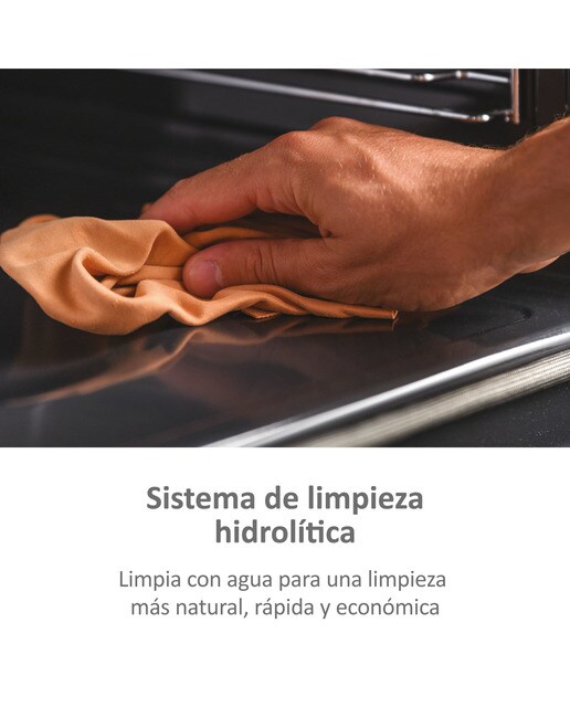 Horno multifunción Haier, Wifi, Limpieza hidrolítica, ID Series 6 - H6 ID66G3HTB Negro-6