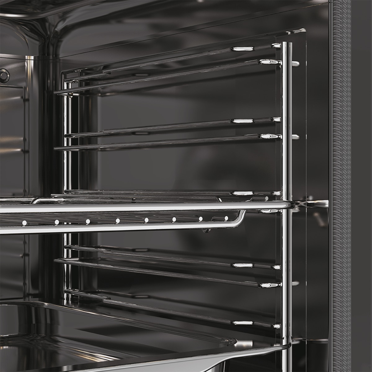 Horno Multifunción Haier con Limpieza Hidrolítica y Función Vapor, Series 2  - H6 ID25B3LHTX Negro-6