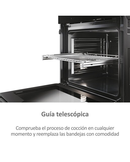 Forno Multifunnções Haier ID Series 4 H6 ID46C3YTB Pirolítico e Hidrolítico, Wifi e de 78 Litros - Preto Preto-8