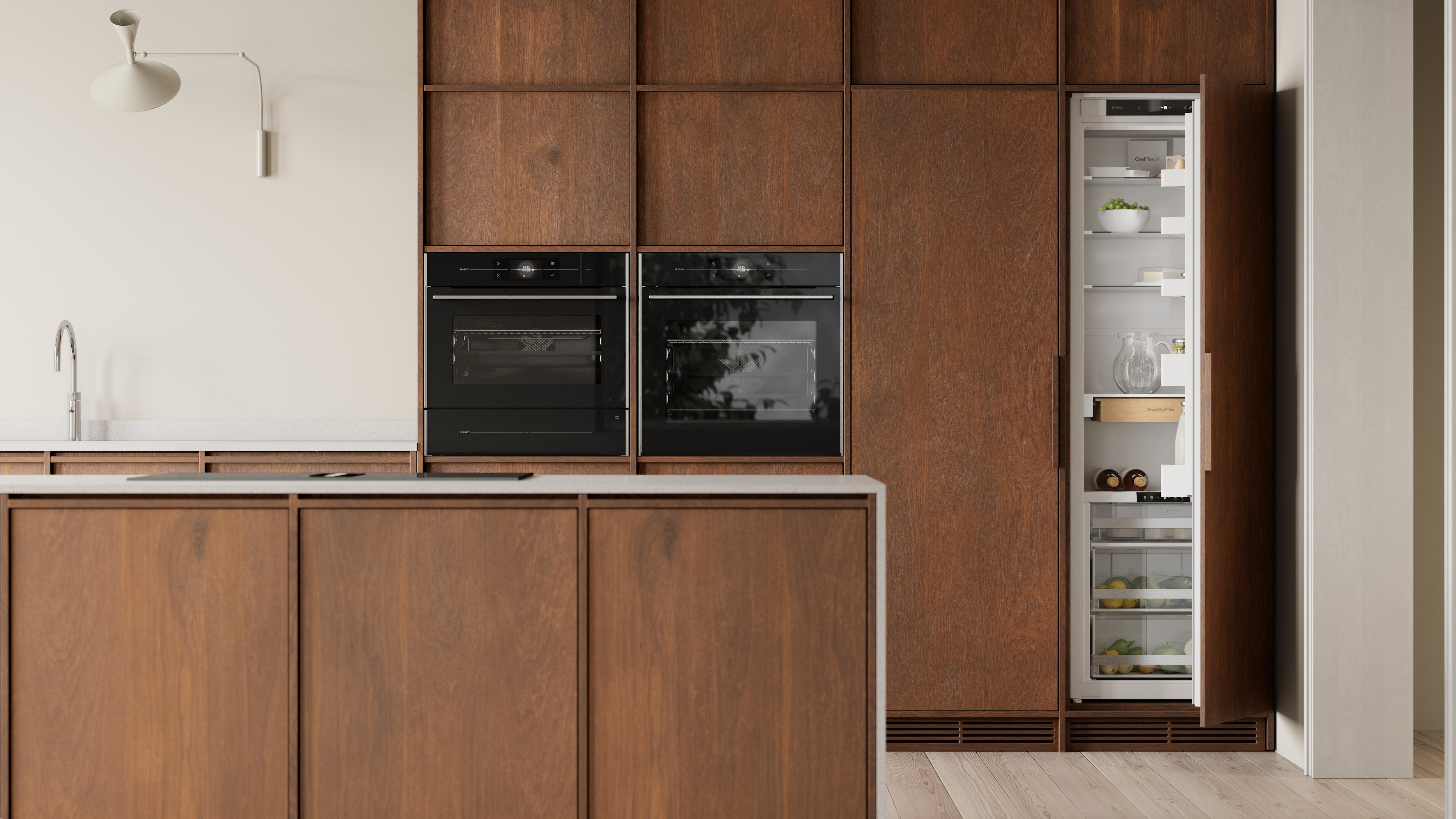 Forno Multifunções Asko OP8678G Pirolítico e de 71 Litros - Preto Preto-8