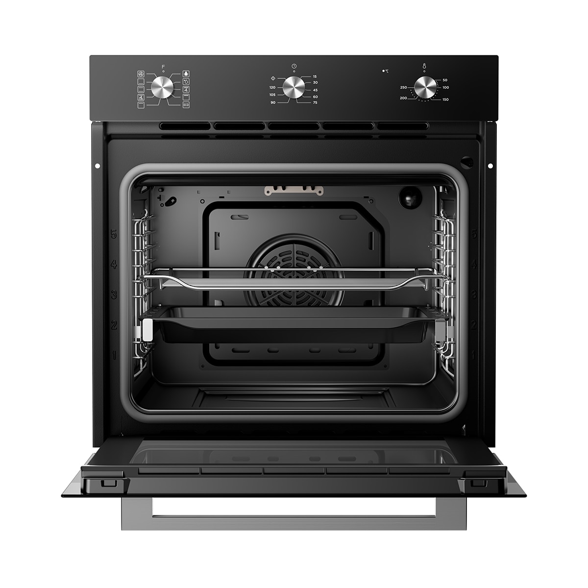 Forno Multifunções Midea MBON5M90M5-BK com 9 Funções e de 70 Litros - Inox Preto-9