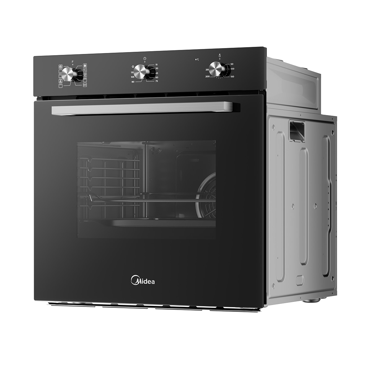 Forno Multifunções Midea MBON5M90M5-BK com 9 Funções e de 70 Litros - Inox Preto-10