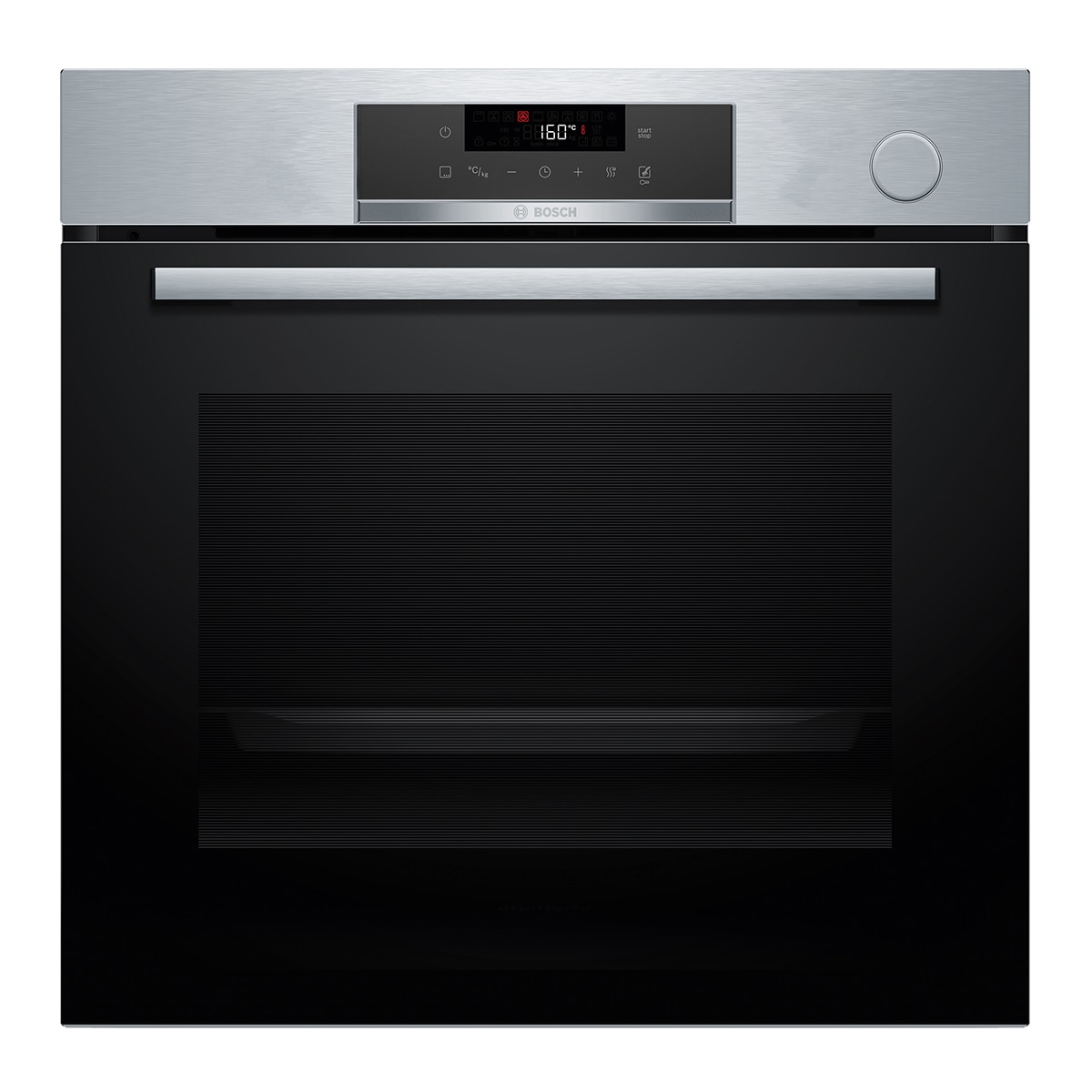 Bosch – Horno multifunción Bosch Serie 4 limpieza pirolítica e hidrolítica, con función vapor – HRG572ES3.