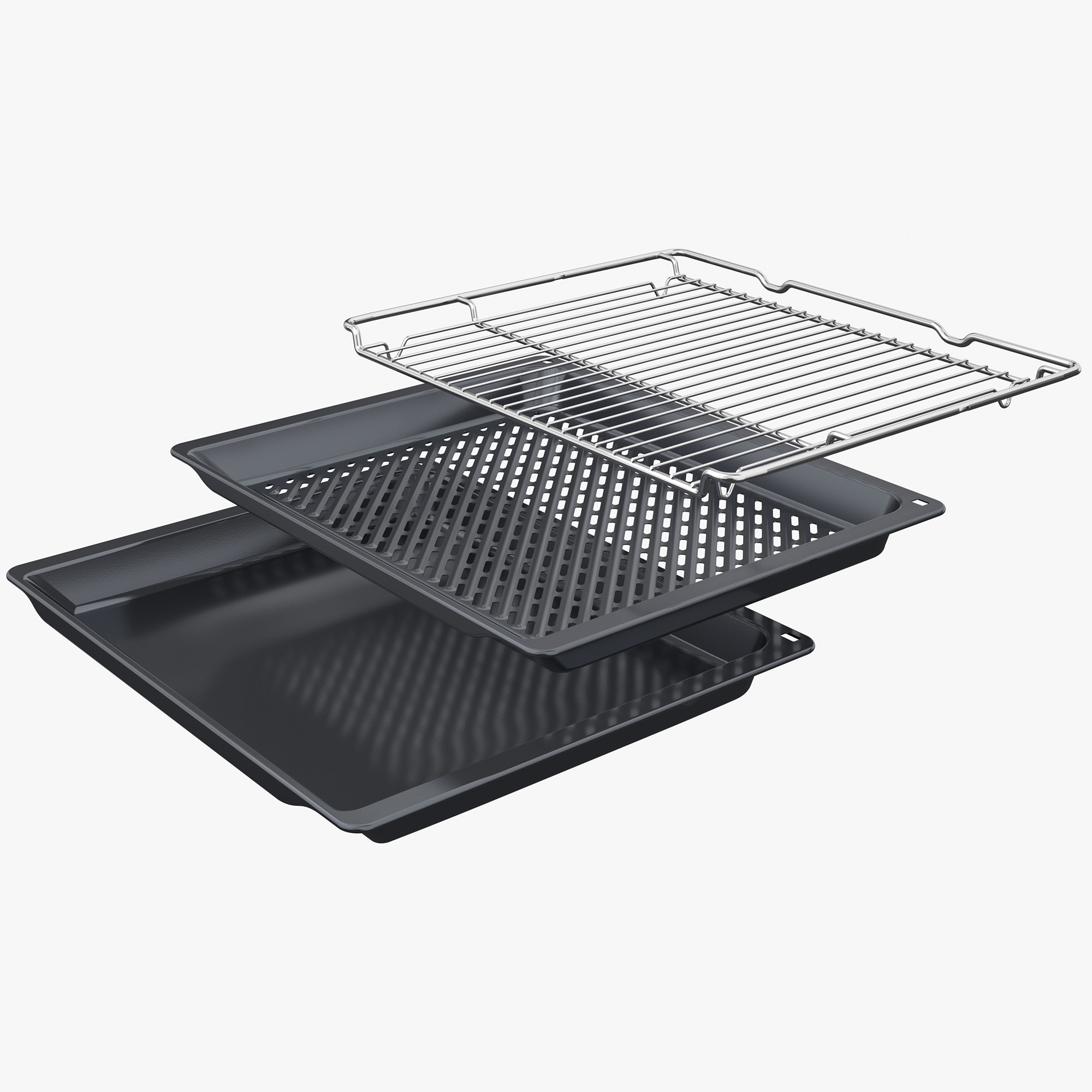 Horno multifunción Bosch Serie 4 limpieza pirolítica e hidrolítica, con función vapor - HRG572ES3 Inox / Negro-9