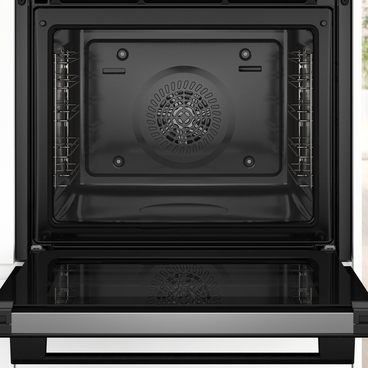 Forno Multifunções Bosch Serie 4 HBA574BB3 Pirolítico+Hidrolítico e de 71 Litros - Preto Vidro preto-6