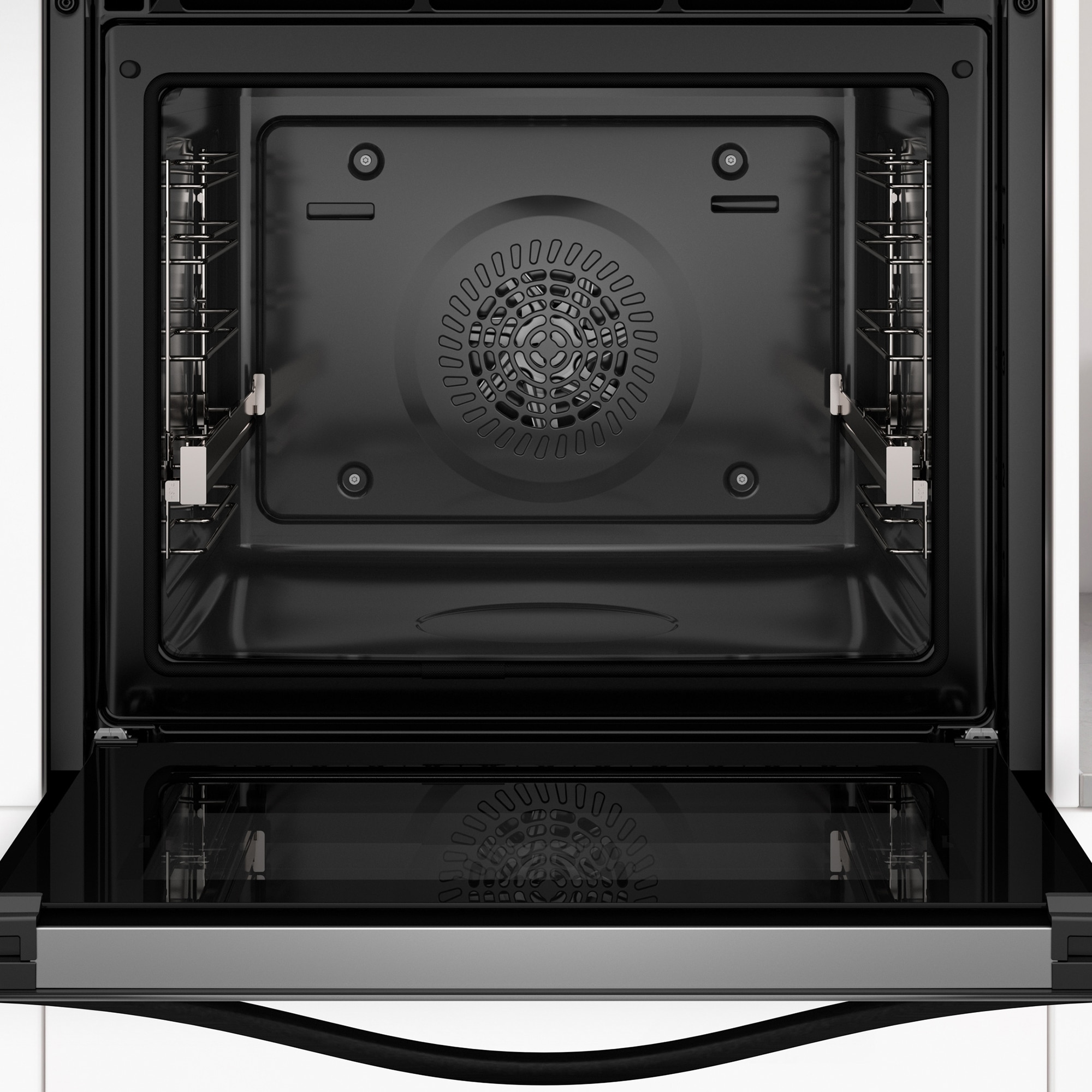 Horno multifunción Balay con vapor y limpieza pirolítica e hidrolítica -  3HA5829N3 Negro-4