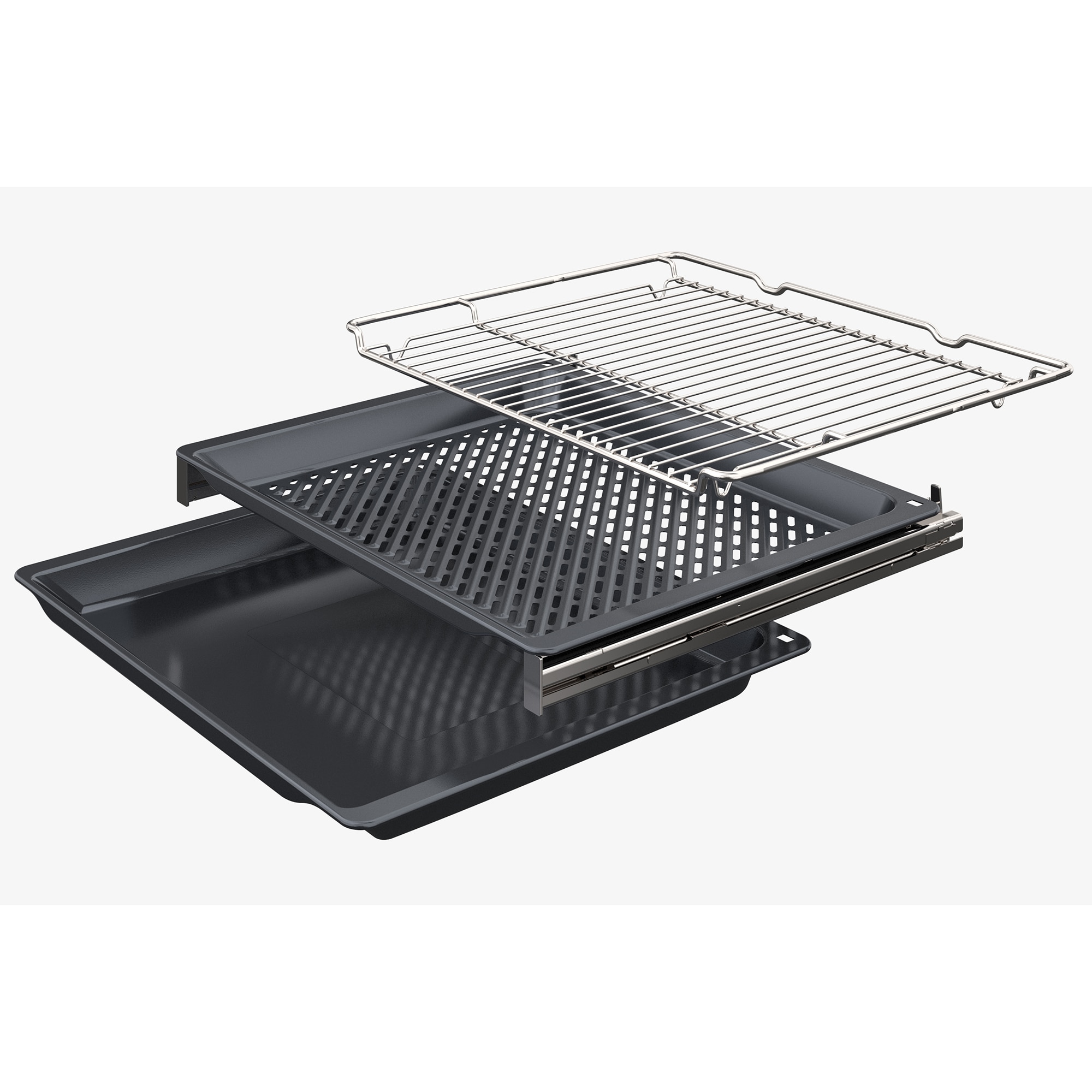 Horno multifunción Balay con limpieza pirolítica e hidrolítica - 3HB5879N7 Cristal negro-5