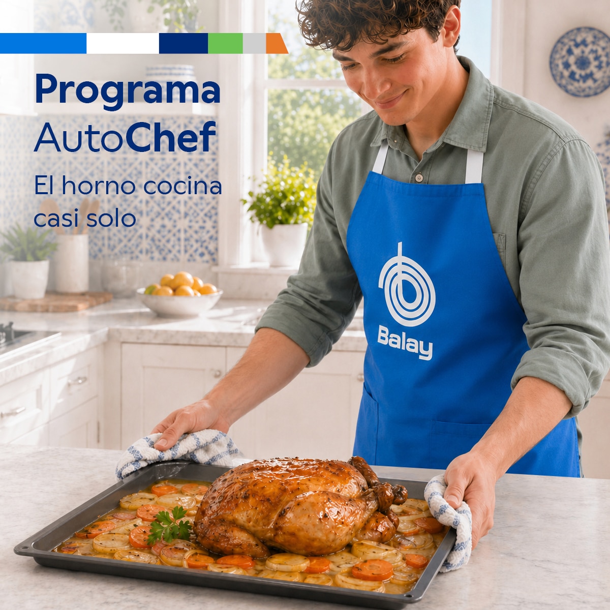 Forno Multifunções Balay 3HB5879N7 Pirolítico+Hidrolítico e de 71 Litros - Preto Vidro preto-10