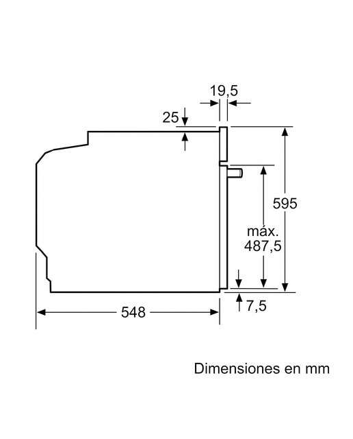 Horno Multifunción Balay Pirolítico con conectividad Home Connect - 3HB5879B7 - Cristal blanco Cristal blanco-2