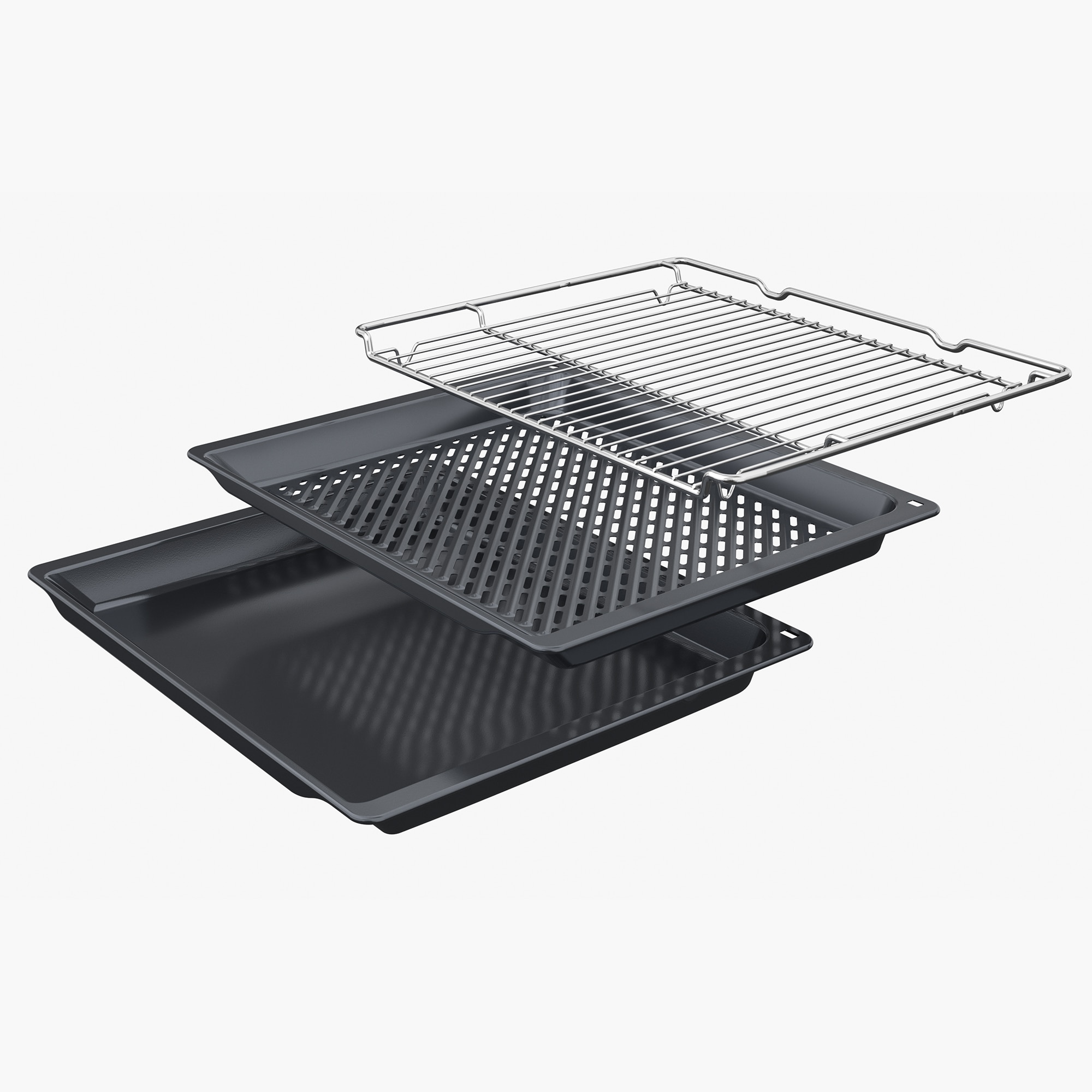 Horno multifunción Siemens iQ300 limpieza pirolítica e hidrolítica, con función vapor - HR572GBS3 Cristal negro/inox-11