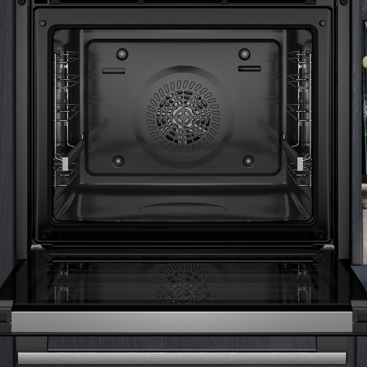 Horno multifunción Siemens pirolítico + hidrolítico - HB578GES3 Negro/Inox-4