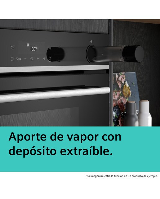 Forno Multifunções Siemens iQ300 HR532GBS3 Limpeza EcoClean, Hidrolítico, pulseSteam e de 71 Liros - Inox Vidro preto/inox-9