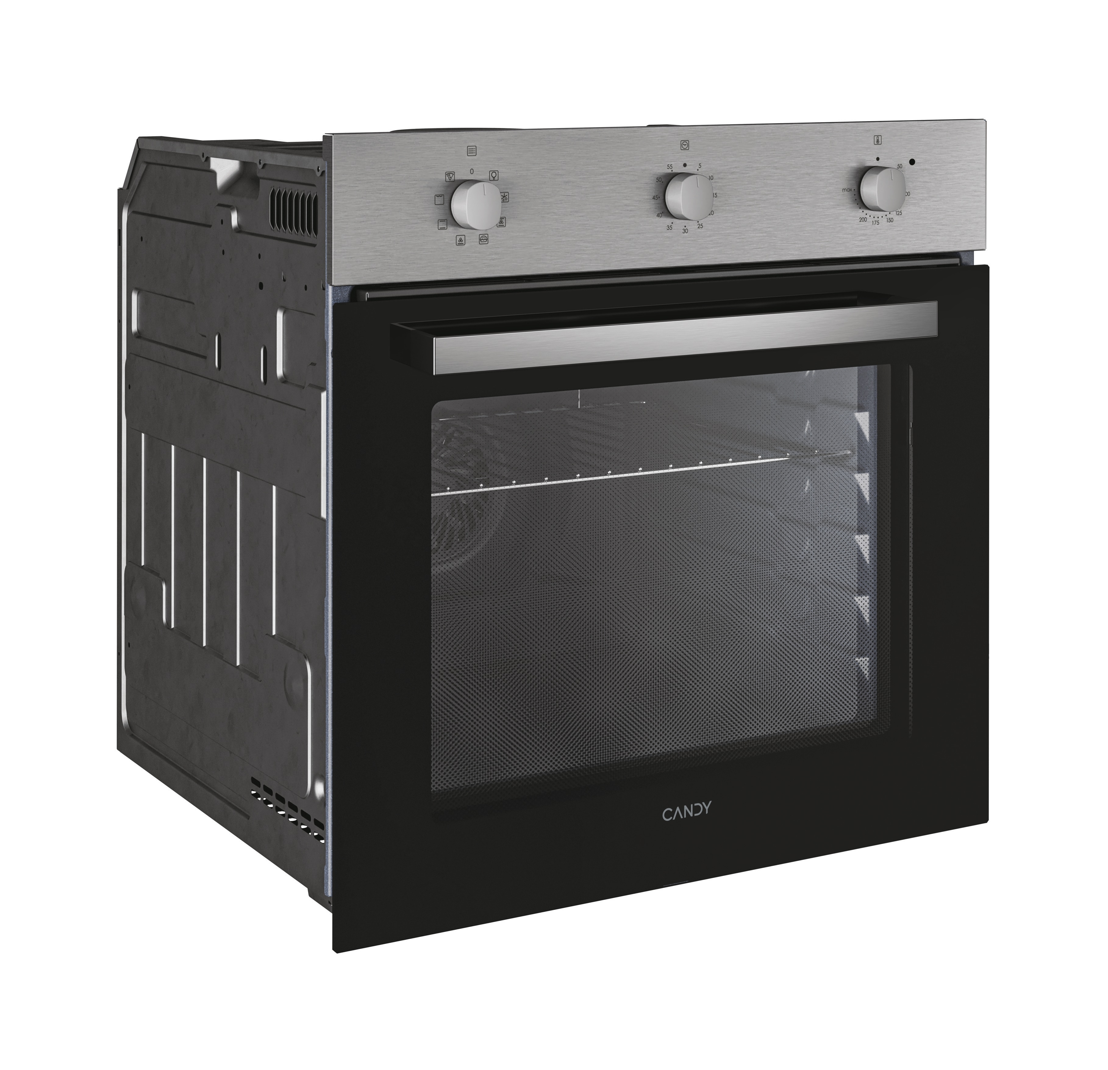 Horno Multifunción Candy, Ventilación Snapfix, 65 litros, IDEA - FIDC X602/CA - Negro Negro-2