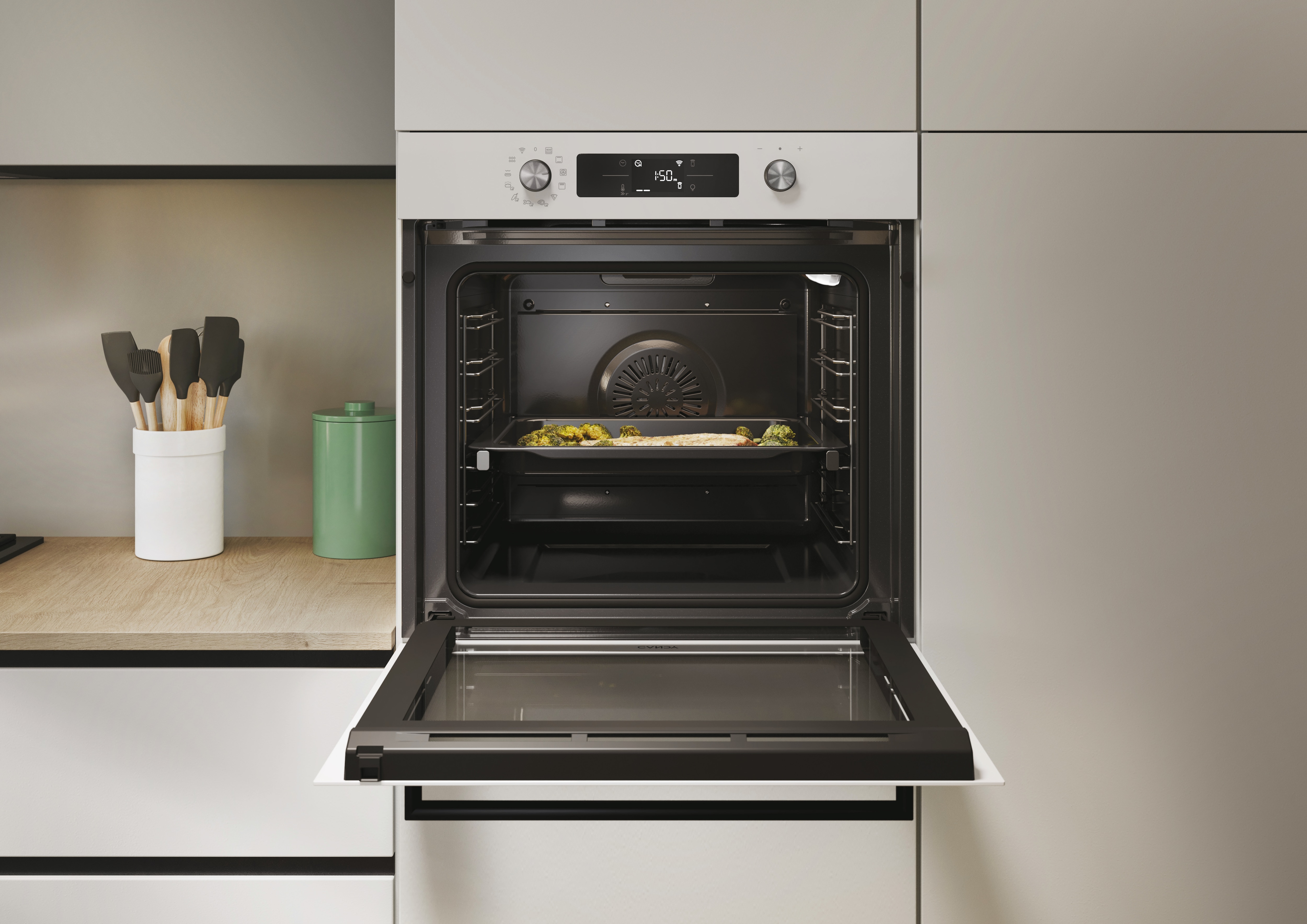 Imagen 6 de Horno Multifunción Candy, Hidrolítico, Basic UX, Bake 800 - CA6 NP5B3EHTW - Blanco Blanco