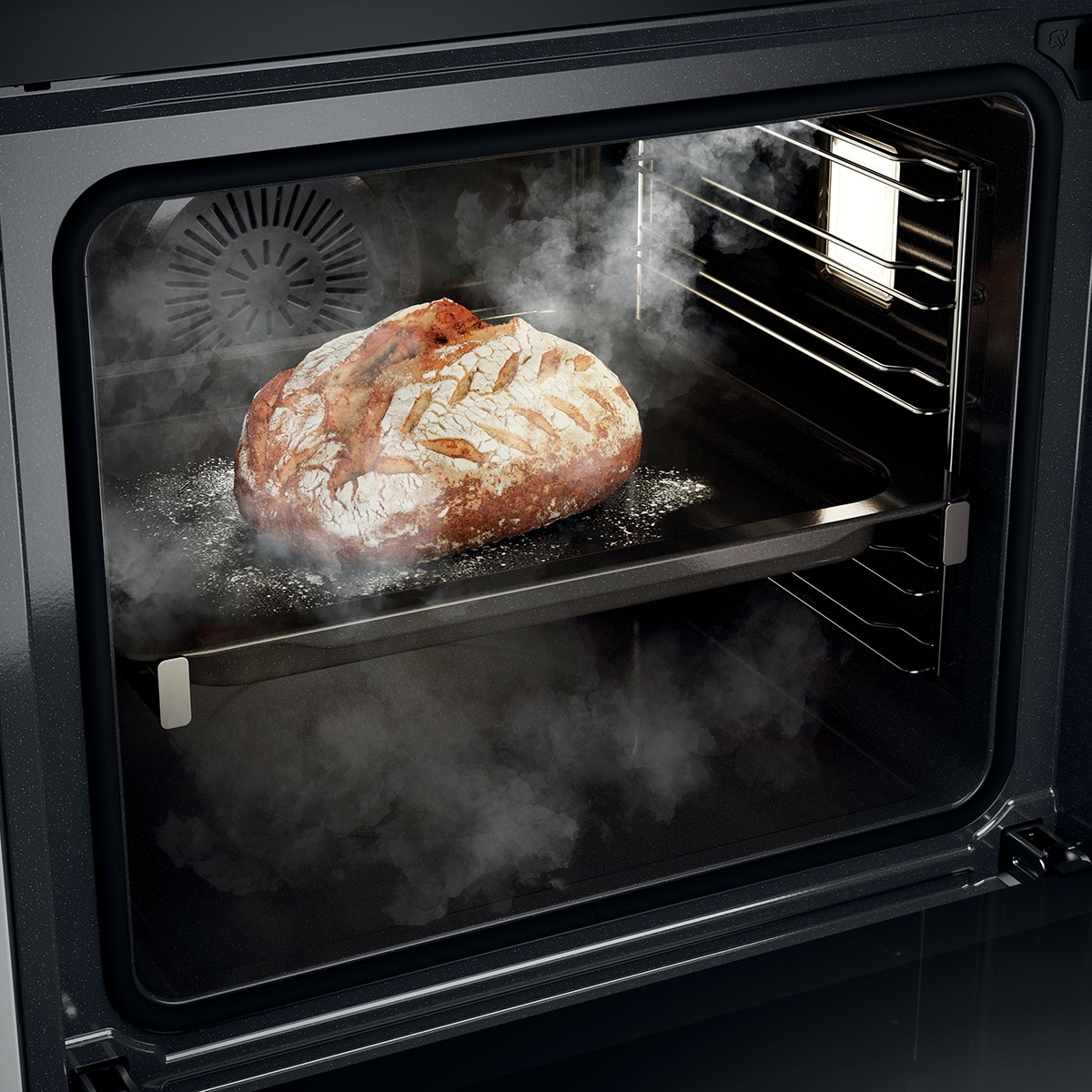 Horno Multifunción Candy, Pirolítico, WiFi, Negro, Bake 800 - CA6 N5B3LYTB Negro-14