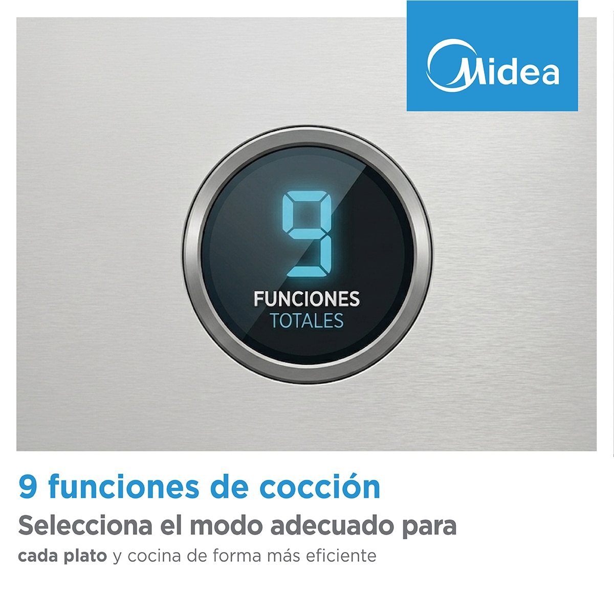Forno Multifunções Midea MBON5M90E5-BK com 9 Funções e de 70 Litros - Preto Preto-5