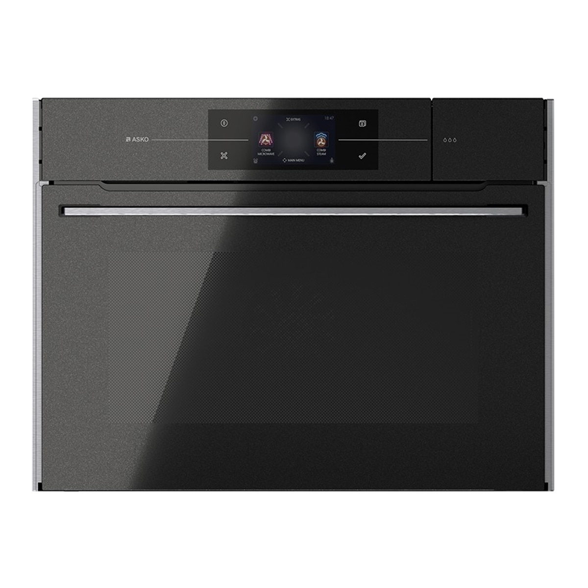 Asko – Horno compacto Asko con función microondas y vapor – OCSM8487A.