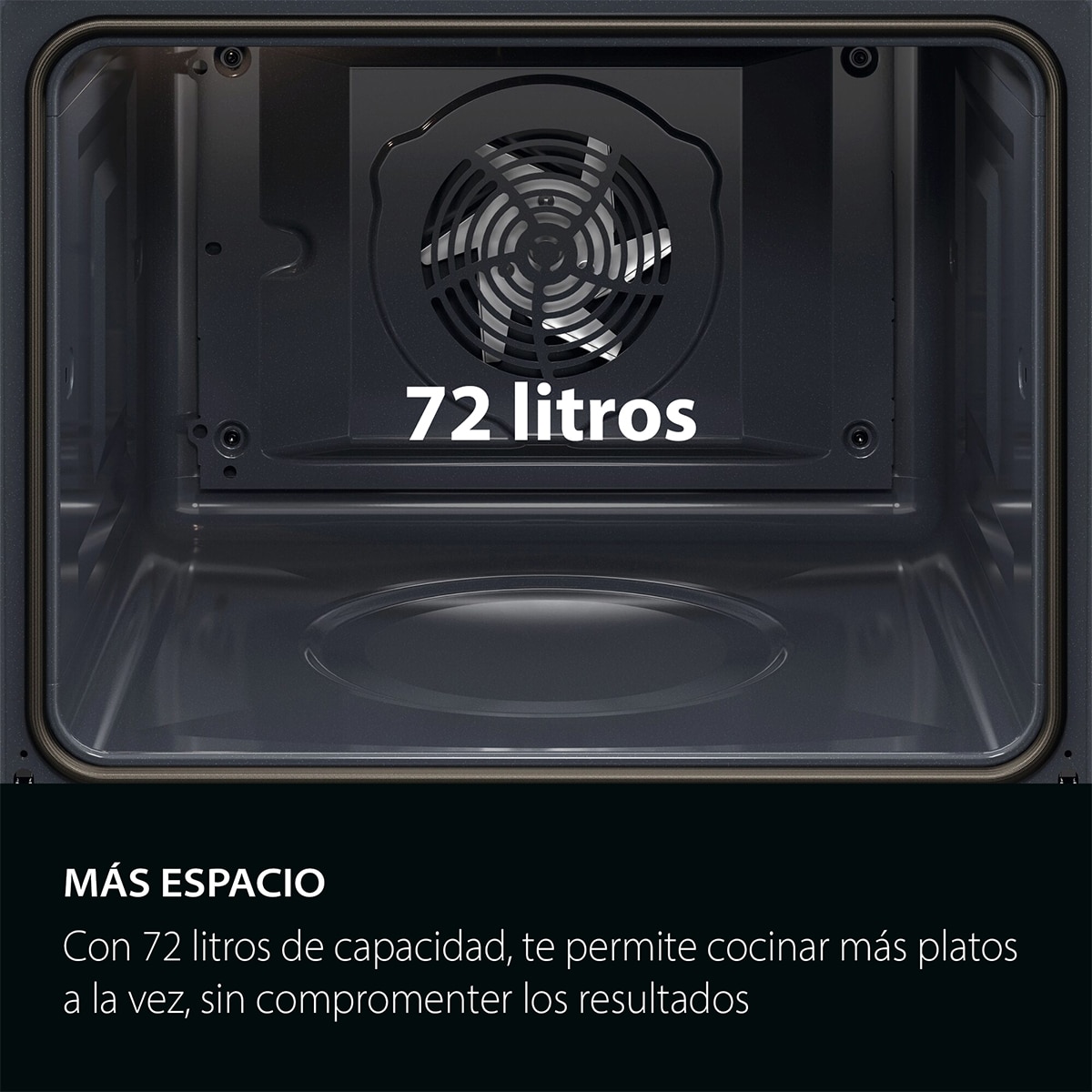 Horno multifunción AEG con 7 funciones - TU5AB20WSK Negro-5