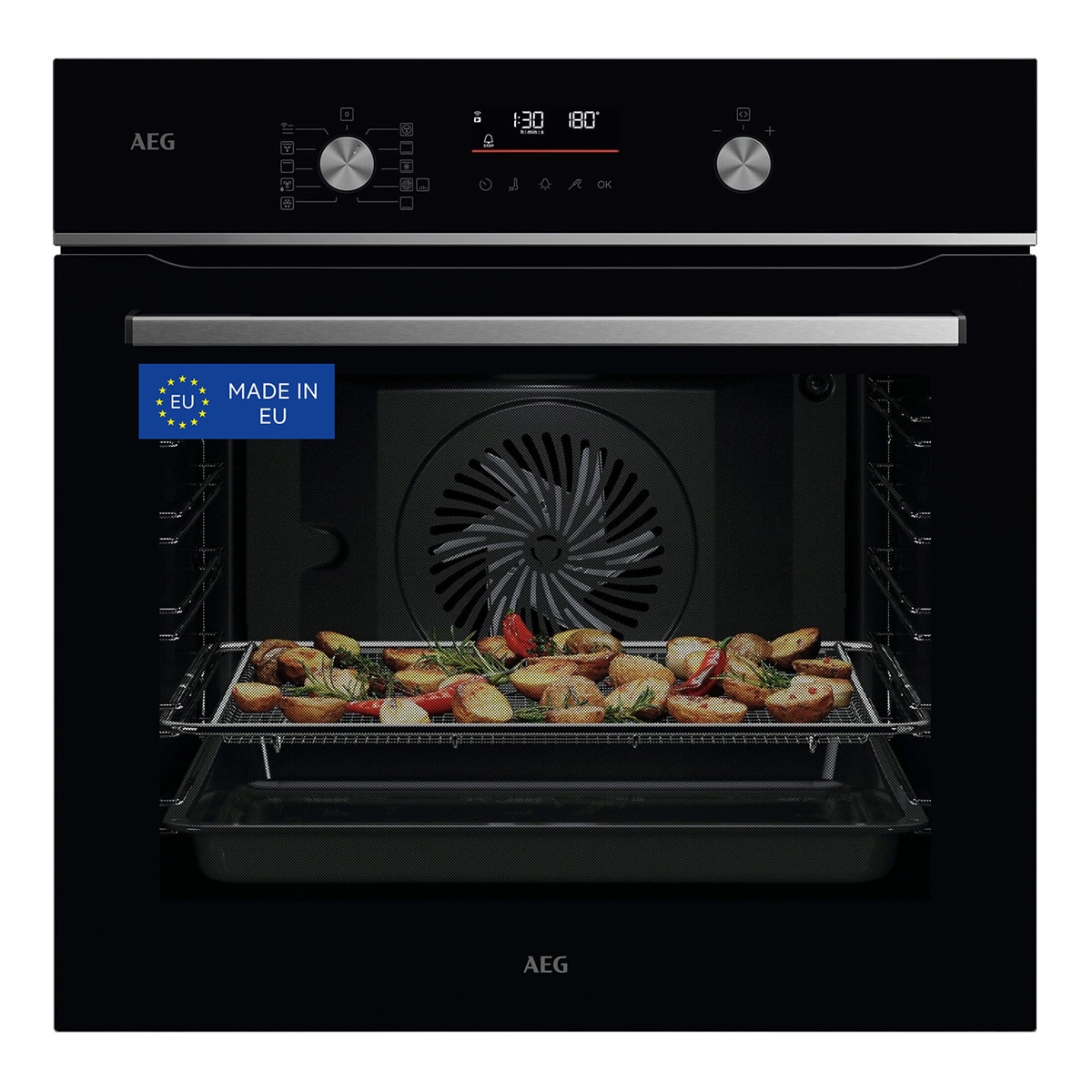 AEG – Horno multifunción AEG con 9 funciones – GS6PB51FAB.