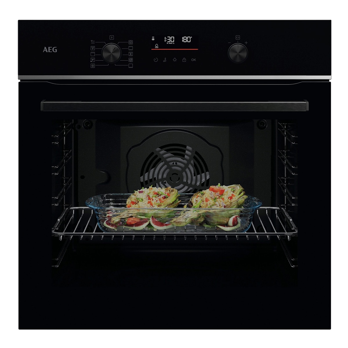 AEG – Horno multifunción AEG con 9 funciones – OU5PB41WSB.