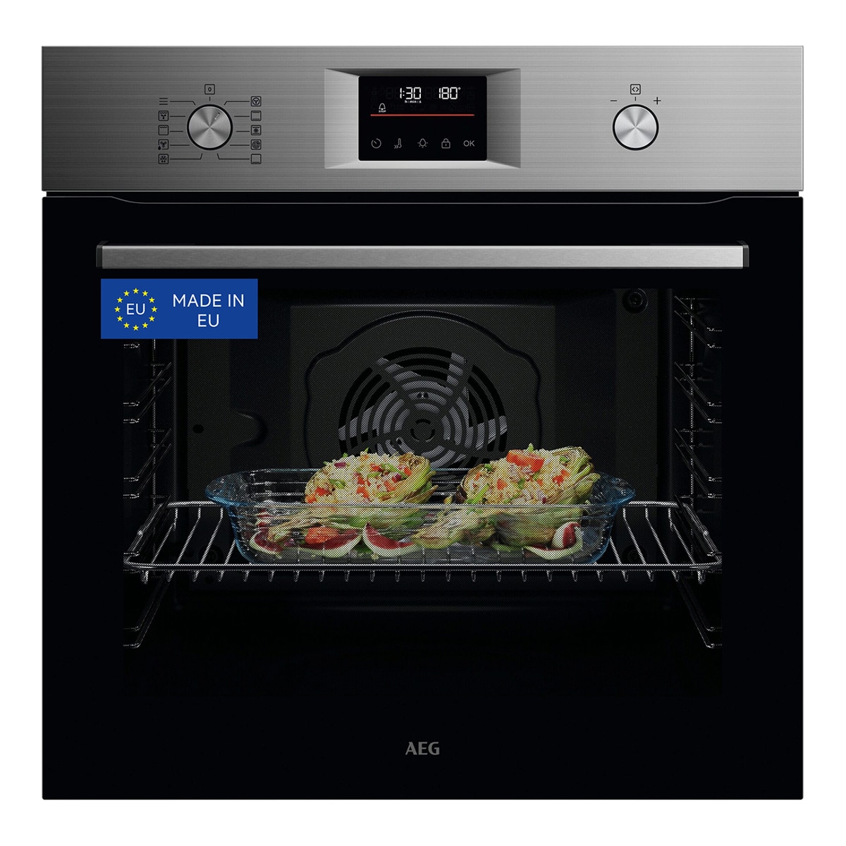 Imagen 0 de Horno multifunción AEG con 9 funciones - GU5PB43FSM