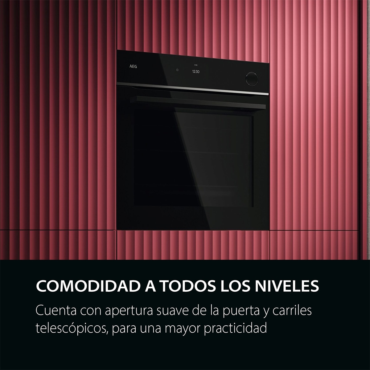 Horno multifunción AEG con 22 funciones - TR7PB73FSB Negro-3