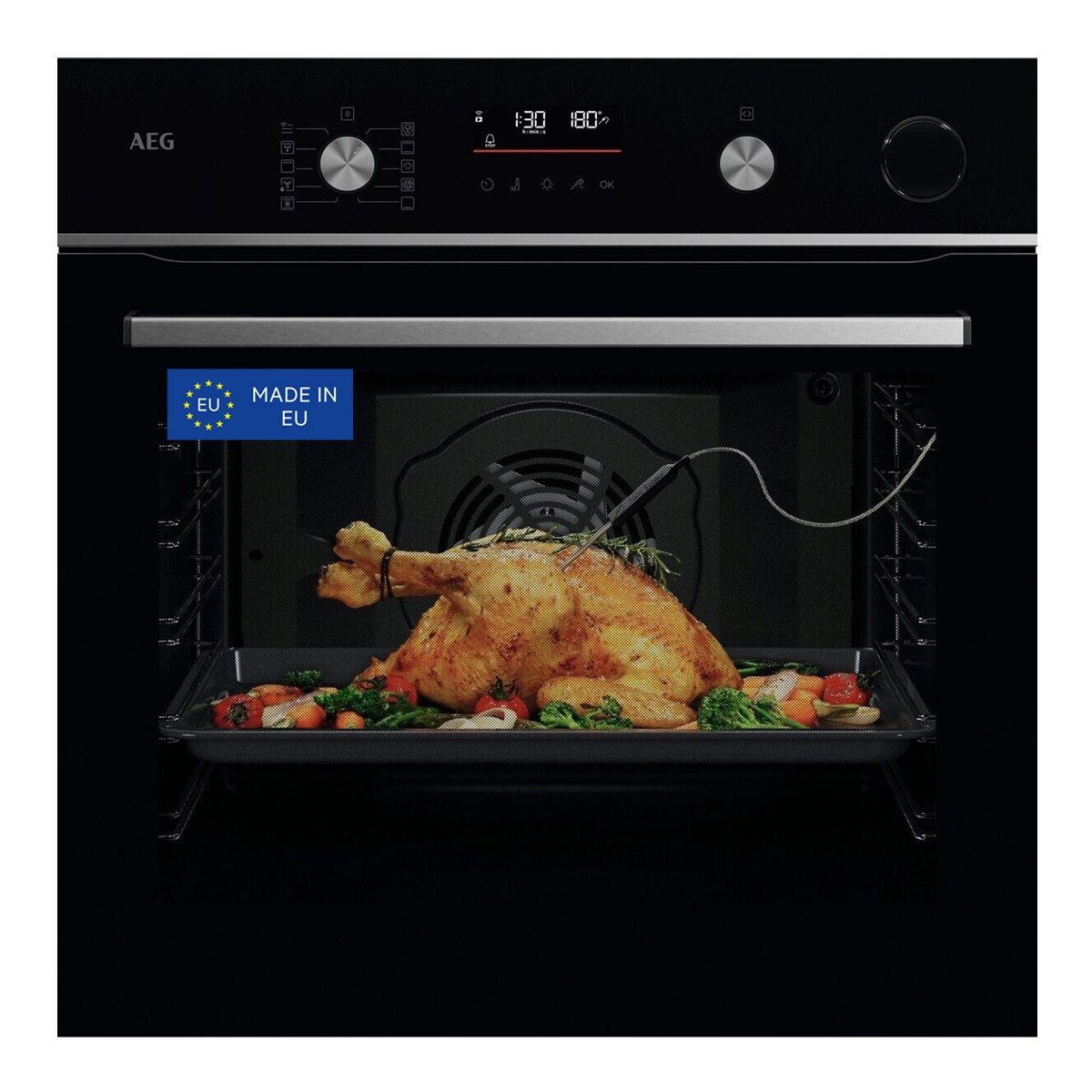 AEG – Horno multifunción AEG con 19 funciones – GR6PB53FSB.