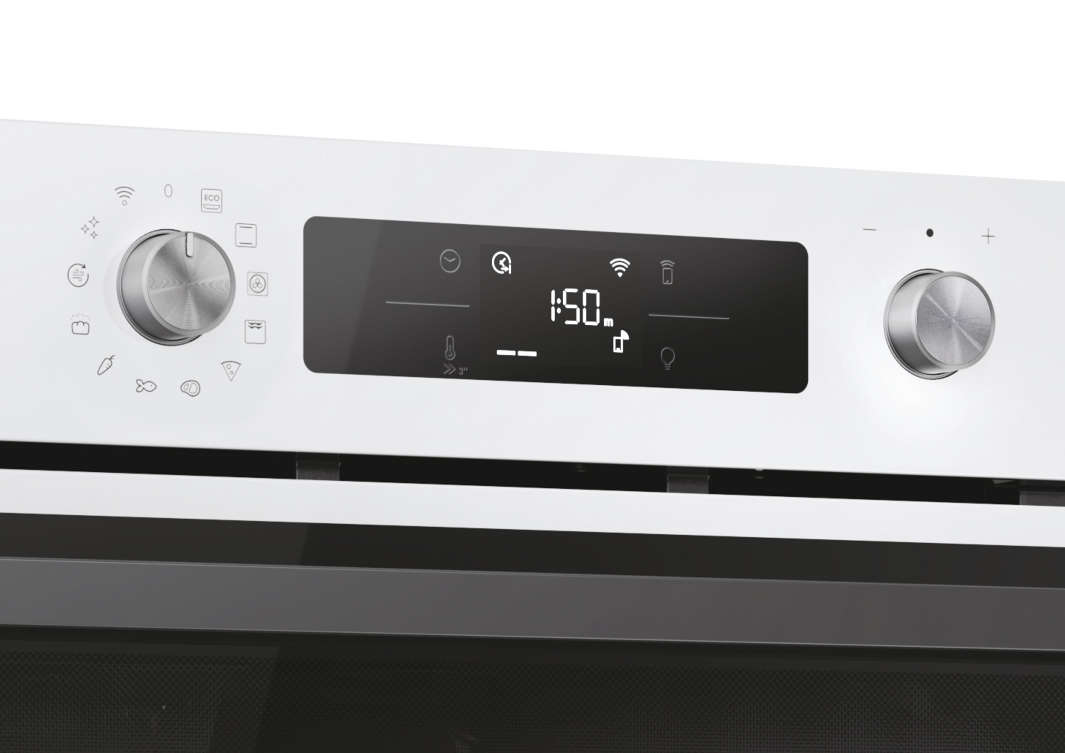 Horno Multifunción Candy, capacidad de 78 litros, Guía Telescópica y Función Airfry - CA6 NP5AB3YTW Blanco-9