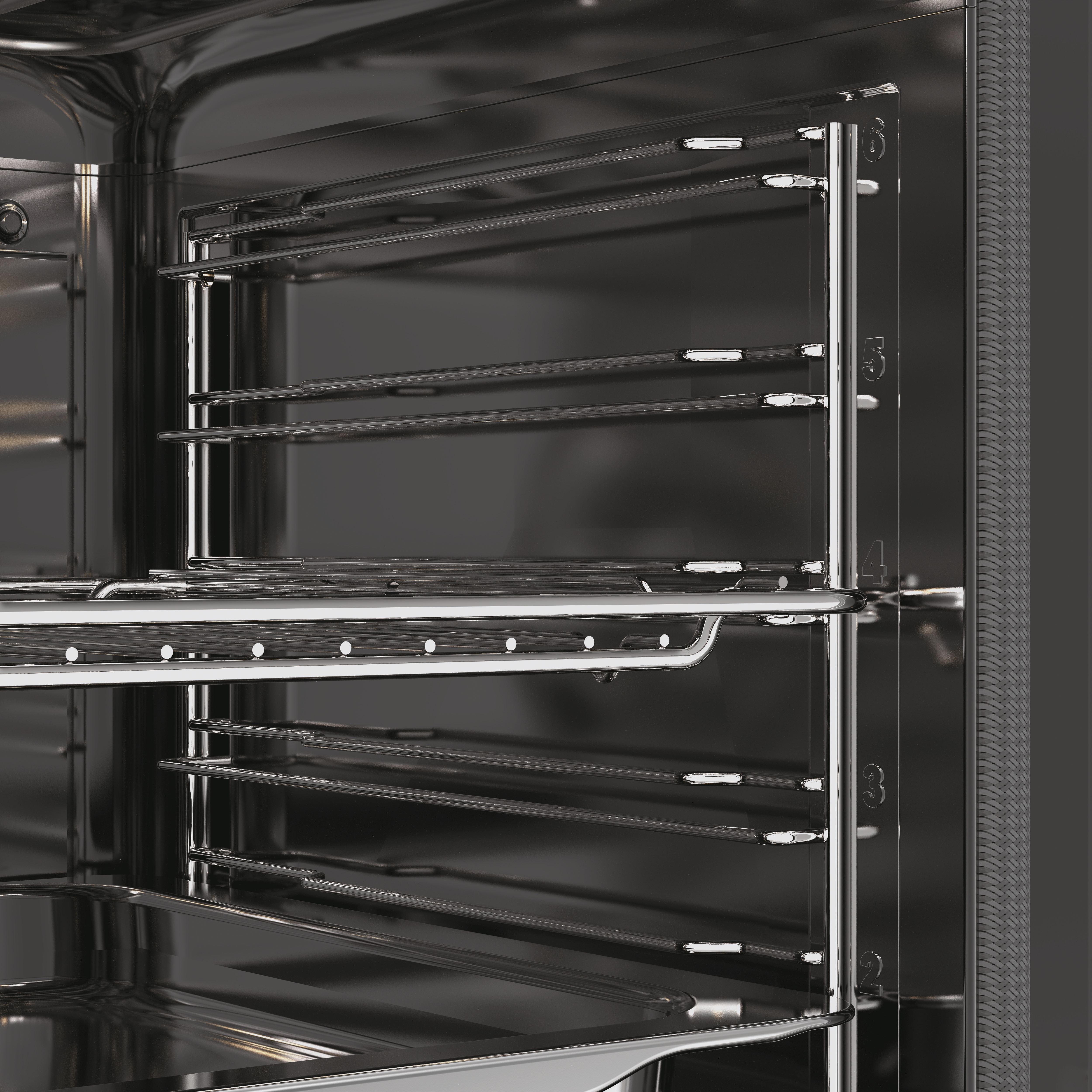 Horno Multifunción Candy, capacidad de 78 litros, Guía Telescópica y Función Airfry - CA6 NP5AB3YTW Blanco-11