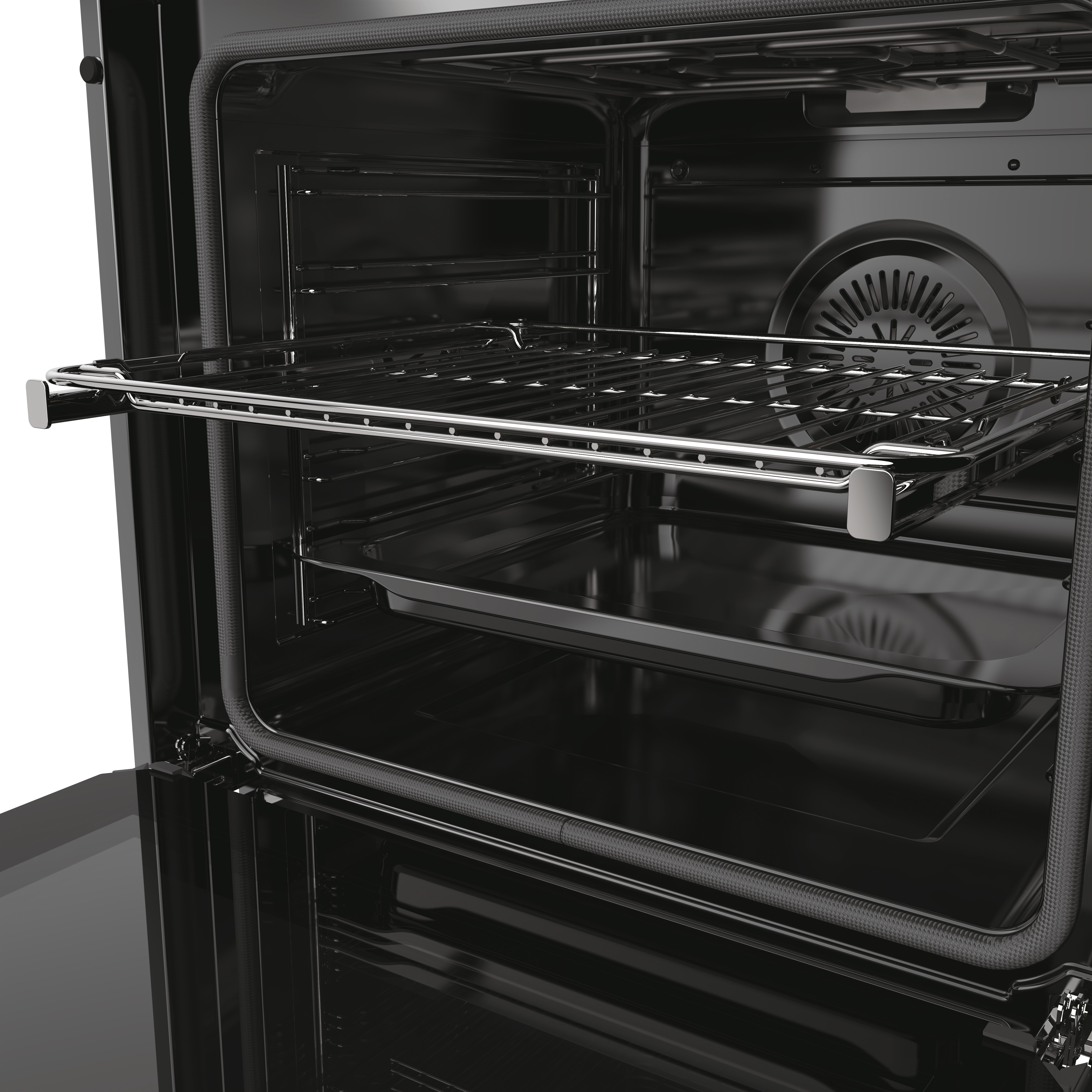 Horno Multifunción Candy, capacidad de 78 litros, Guía Telescópica y Función Airfry - CA6 NP5AB3YTW Blanco-12