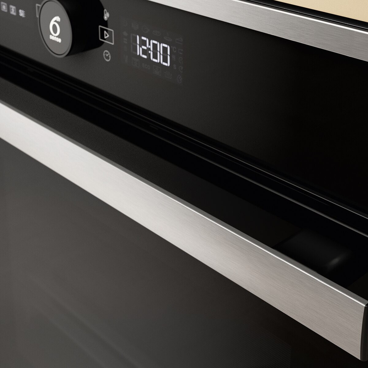 Horno multifunción Whirlpool con 8 funciones -WOI4S8HM1SXA Inox-7