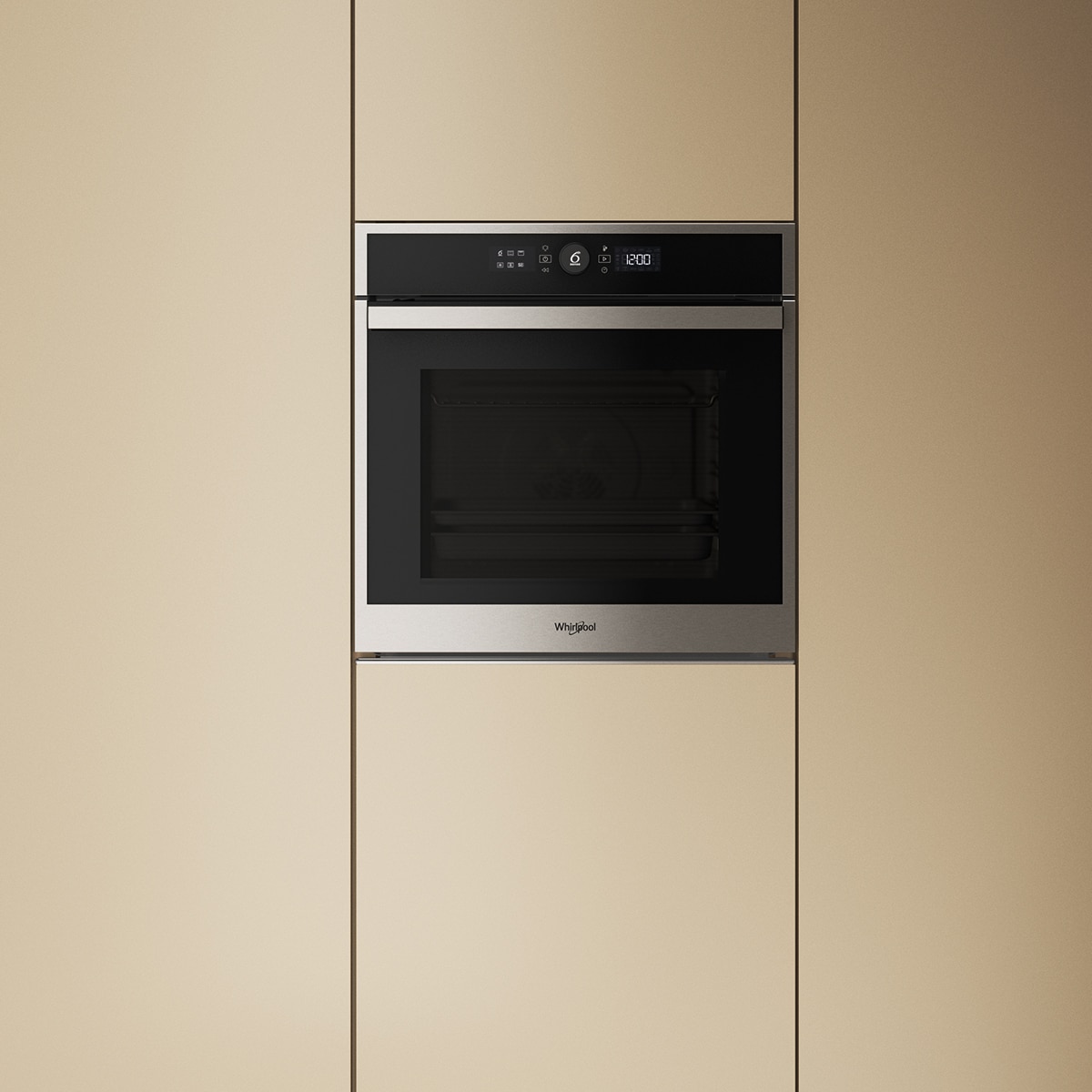 Horno multifunción Whirlpool con 8 funciones -WOI4S8HM1SXA Inox-8