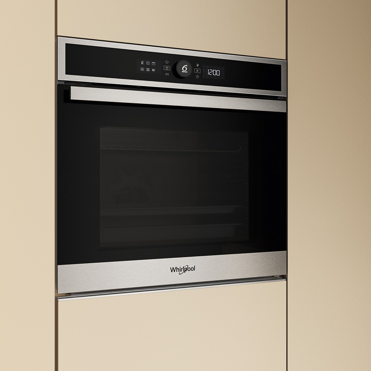 Horno multifunción Whirlpool con 8 funciones -WOI4IS8HM0XA Inox-8